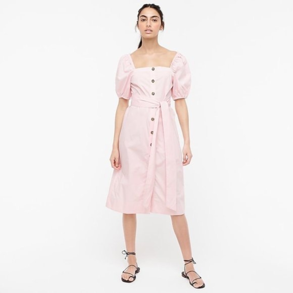 J.Crew Cottage Dress Pink Cloud Size XL